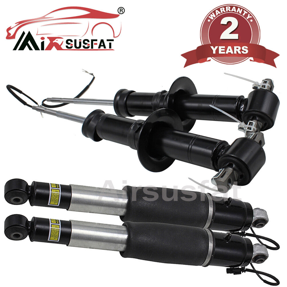 4PC Front Rear Air Suspension Electric Shock Strut for Cadillac for Escalade for Yukon ..