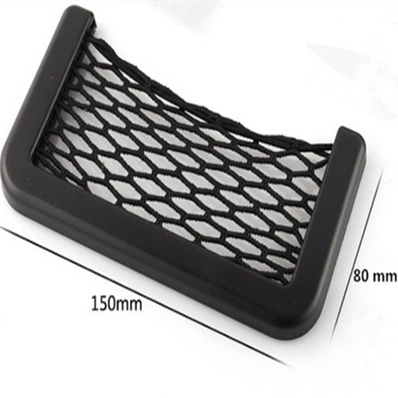 Car SUV Storage Mesh Net Resilient String Phone Bag Holder Organizer