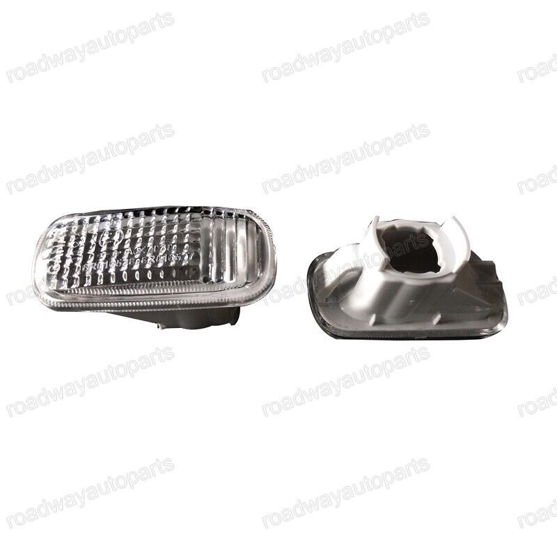 2x Front Fender Side Marker Lights Lamps White Fit for HONDA STREAM 2001-2005