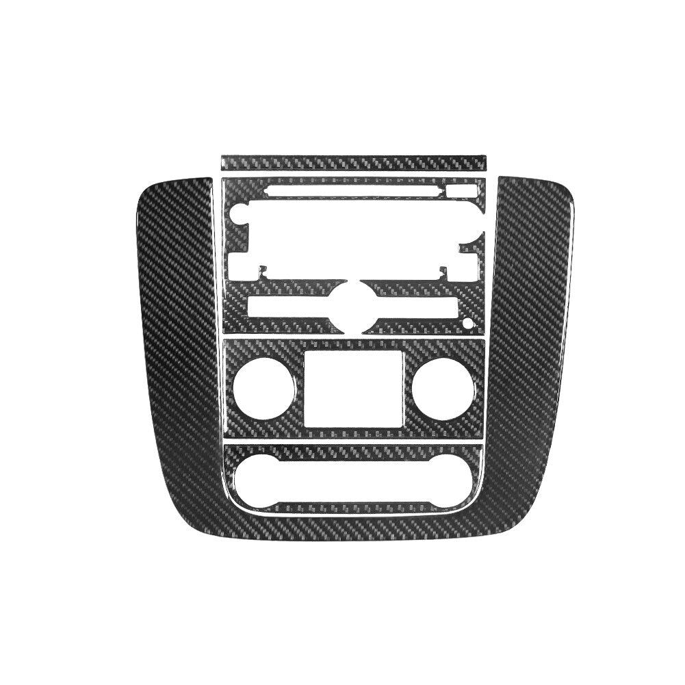 Carbon Fiber Climate Control Panel Trim For Silverado/tahoe/ for sierra 2007-2014 A