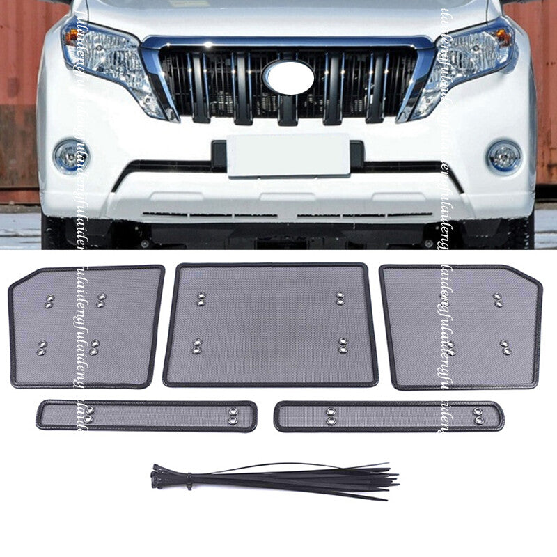 for Toyota Prado FJ150 2014-2017 steel Front Grill Grille Grid Insect Proof Net