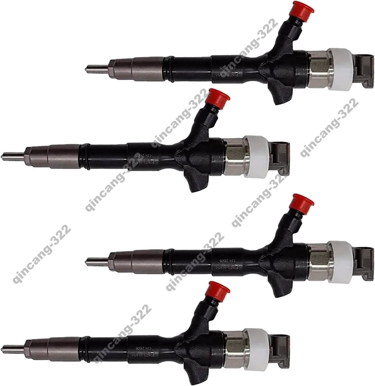 4 Pcs Fuel Injector 8-98106693-2 for Isuzu Engine 4JH1 4JL1 4JK1 Truck D-MAX