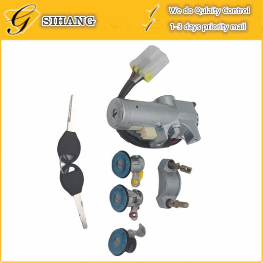 New Ignition Switch Door Lock Key Set Fit for Nissan for Datsun 720 Navara D22