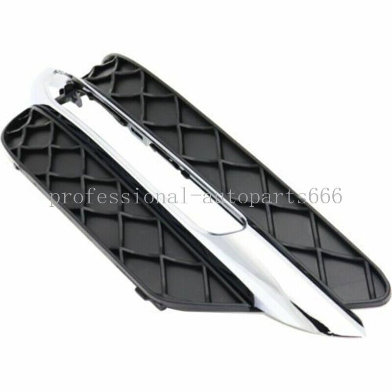 4PCS L+R Daytime Running Light Insert Bezel Grille Trim for 12-14 for Mercedes C250