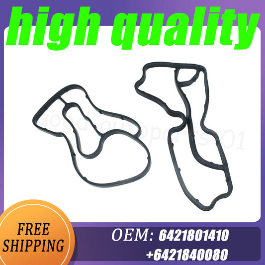 One set of oil filter housing gaskets is suitable for Mercedes ML320, ML350, R320, W164, W251, and GL350.