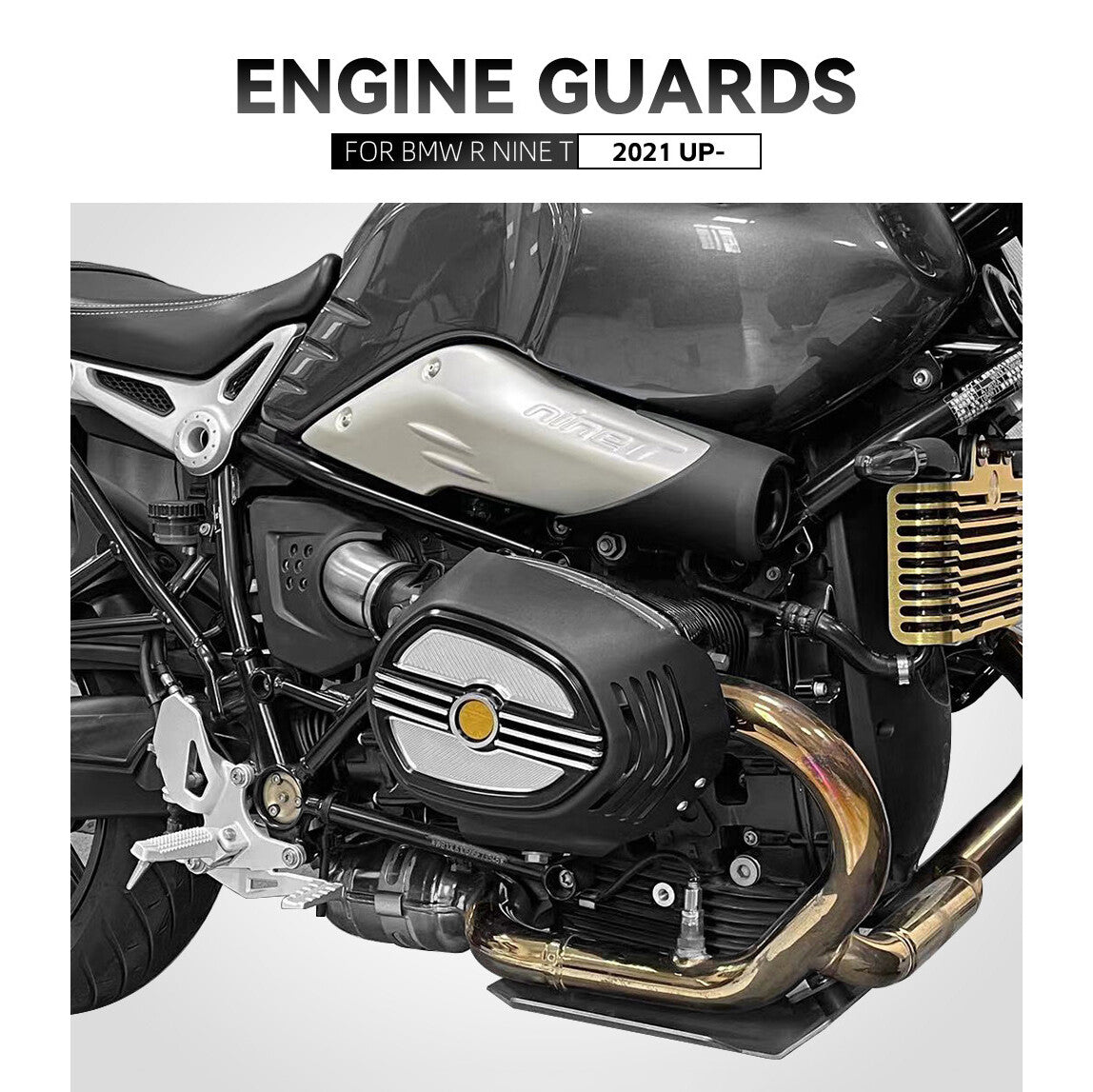 Engine Guard for BMW R nine T R9T RNINET 2021-2023 Cylinder Head Protector Cover