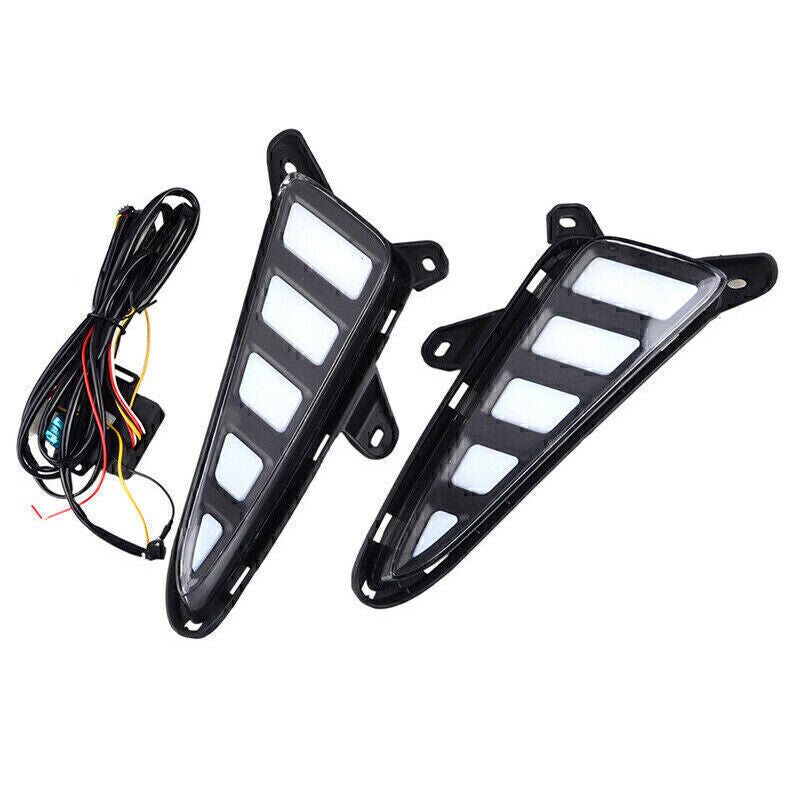 DRL Daytime Running Light Turn Signal Lamp 3 Colors for Toyota CHR C-HR 2017-20