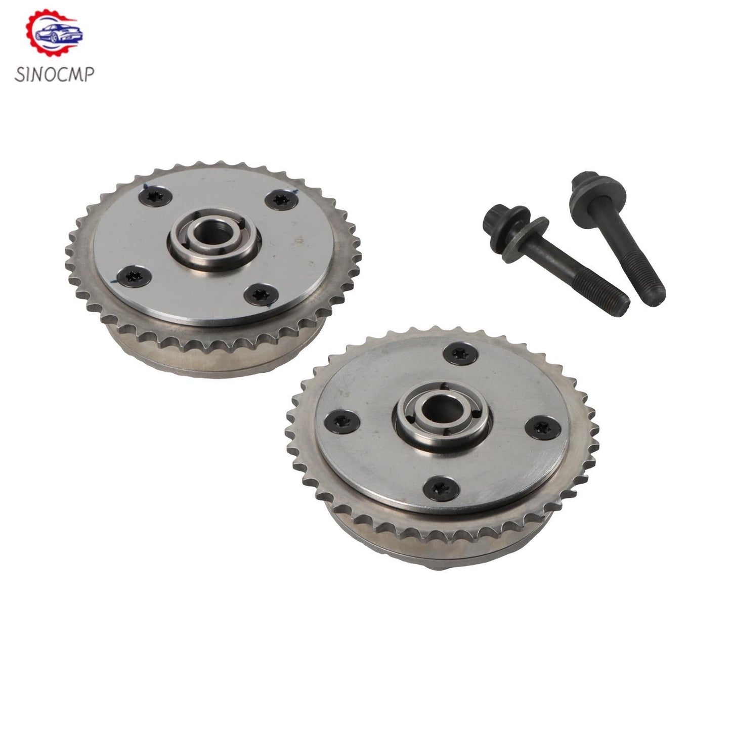 for Mini Cooper 2X Intake Exhaust Camshaft Phaser VVT Gear With Bolts 2007-16