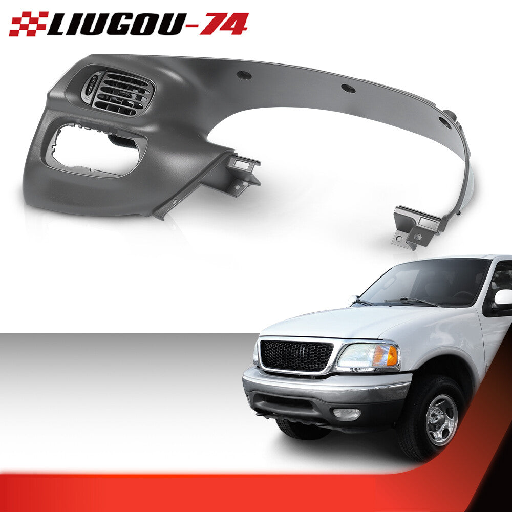 Suitable for 97-03 for Ford F150, grey dashboard Speedo instrument panel bezel trim panel - new.