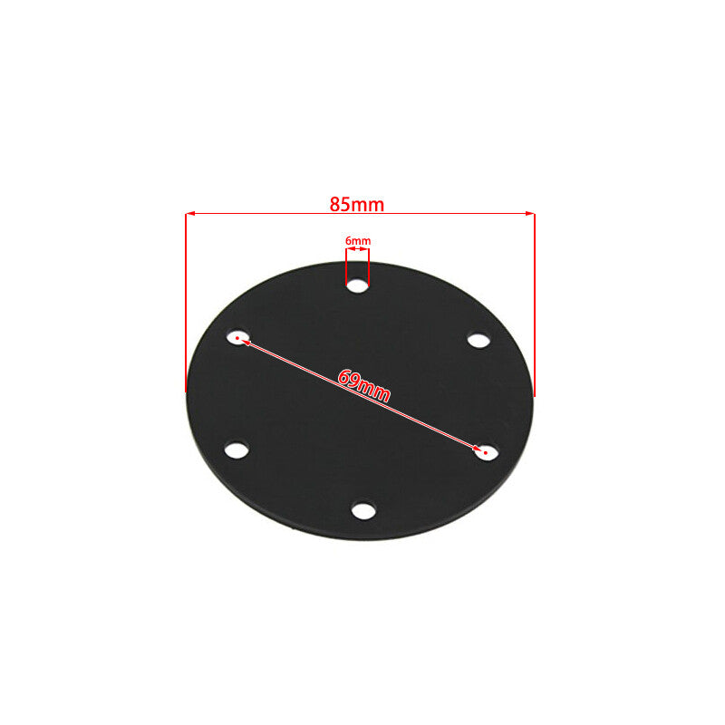 Universal Car 6 Hole Steering Wheel Center Cap Steering Wheel Horn Cover Plate