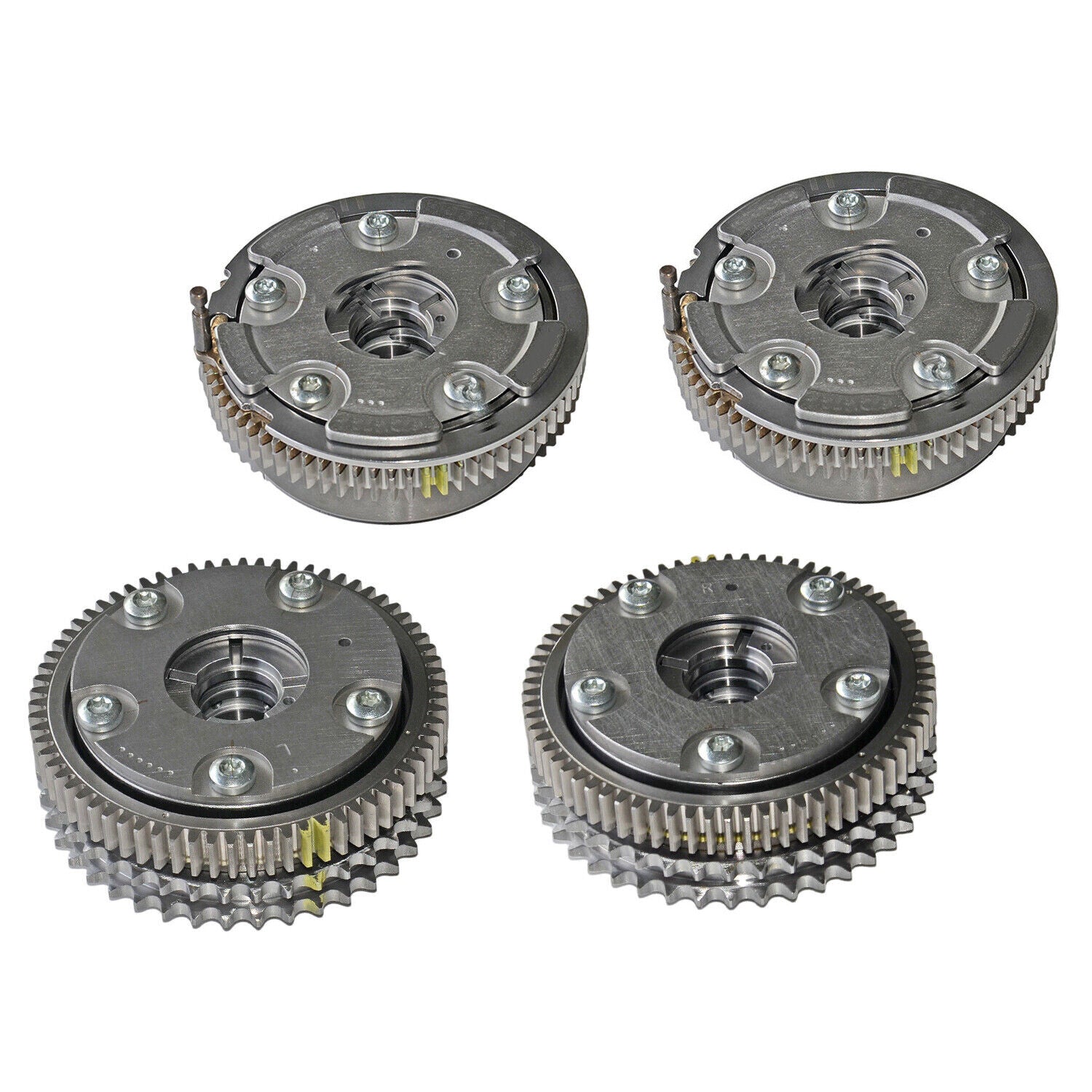 2 Pair Camshaft Adjusters Left Right for MercedesBenz W203 W164 W211 W221 Intake