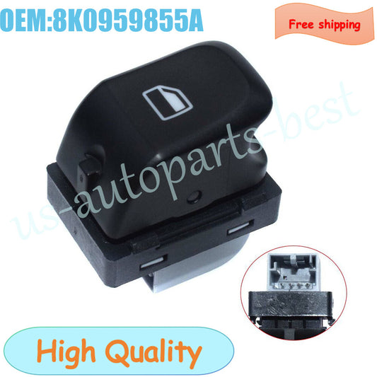 New Passenger Side Power Window Switch for AUDI A4 S4 A5 Q5 S5 B8 8K0959855A