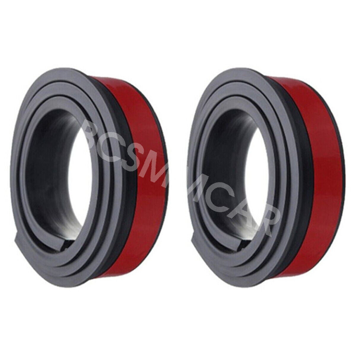 Car 1.5M Fender Flare Extender Wheel Eyebrow Strip Protector Arch Moulding Trim