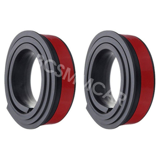Car 1.5M Fender Flare Extender Wheel Eyebrow Strip Protector Arch Moulding Trim