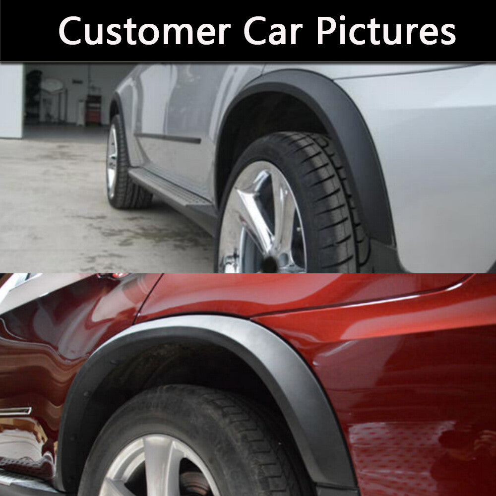 Fit for BMW X5 E70 2007-2013 Wheel Arch Side Fender Flares Molding Trim 4PCS