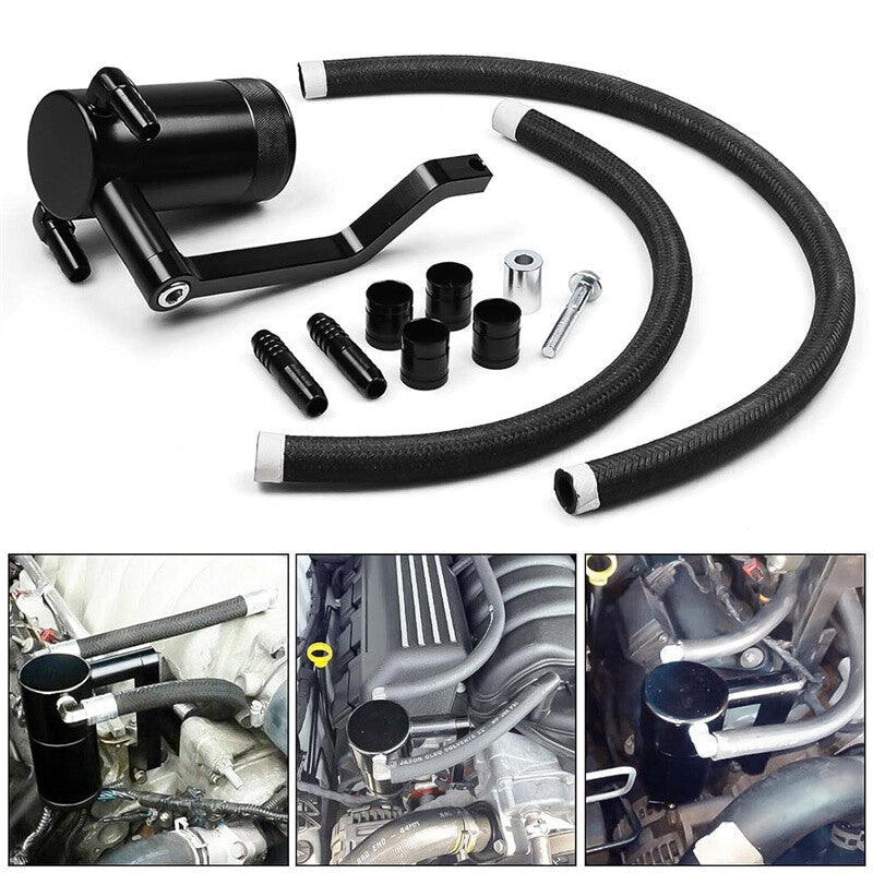 Oil Catch Can New HEMI Z-Bracket for 2011-2021 for Dodge for Challenger Scat PackShaker