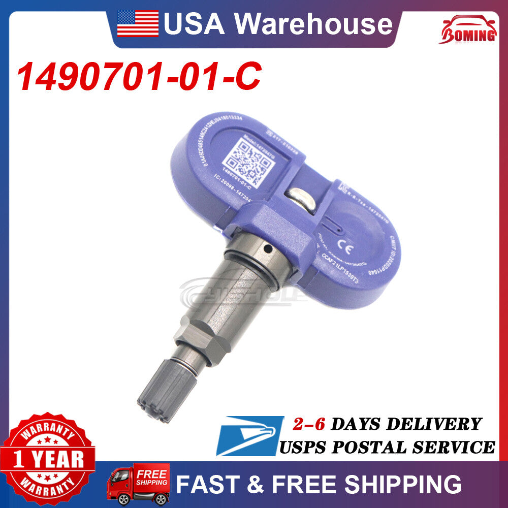 New 1490701-01-B TPMS Tire Pressure Sensor for Tesla Model 3, Y, S, X 2020-2022