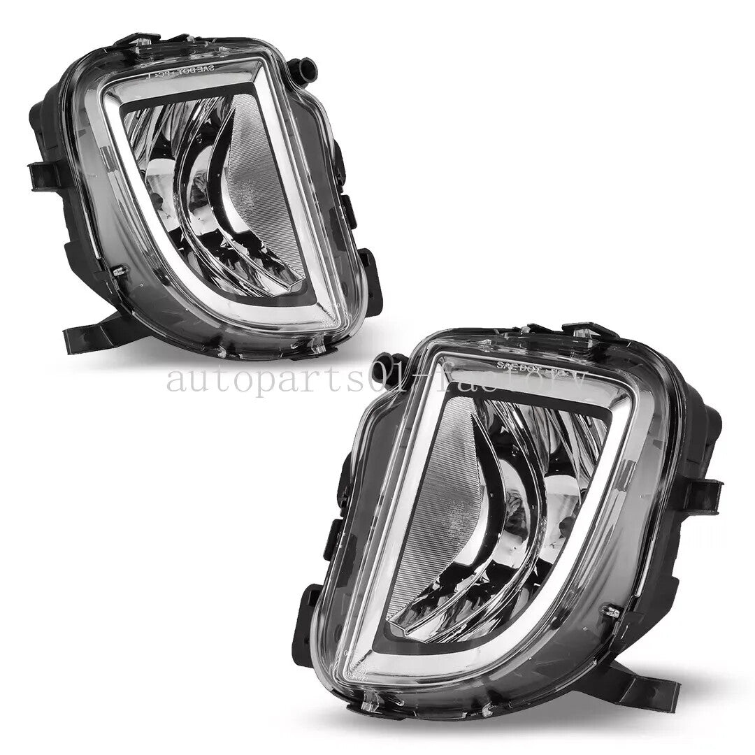1Pair Front Fog Lights Bumper Lamps For 11-15 for VW for Volkswagen for Jetta GLI 10-14 GTI