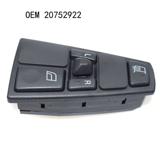 for Volvo Truck FH12 FM Electric Power Window Mirror Control Switch 20752922 NEW