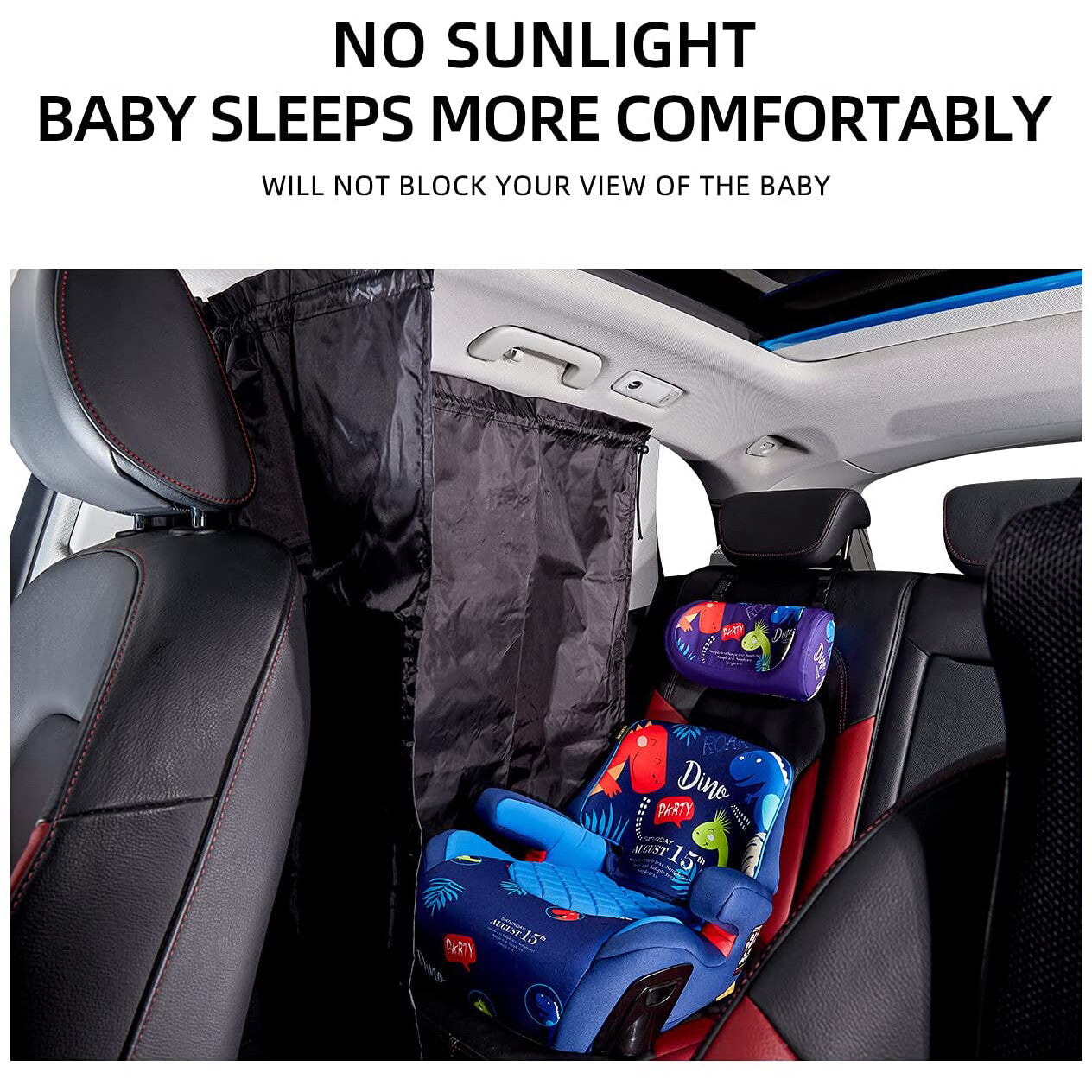2x for Chrysler Accessory Car Divider Privacy Curtain Partition Window Sun Shade