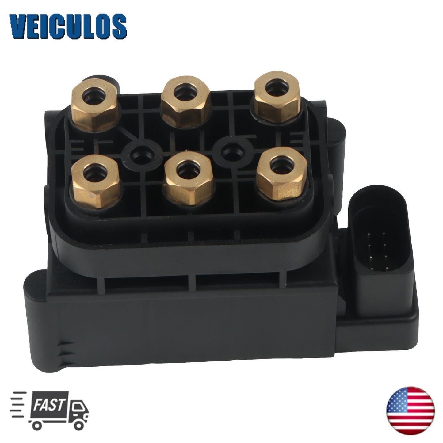 Air Suspension Solenoid Valve Block for Jeep Grand Cherokee 11-21 for Ram 1500 for VW Q7
