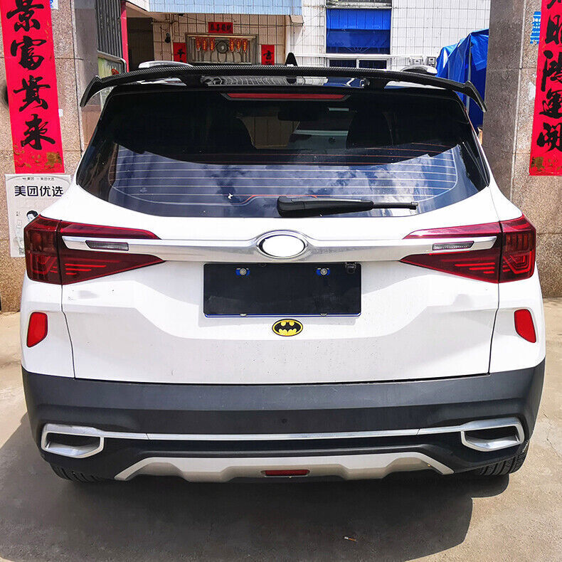 for Kia Seltos 2020-2023 Chrome Rear Lower Bumper Moulding Cover protector Decor