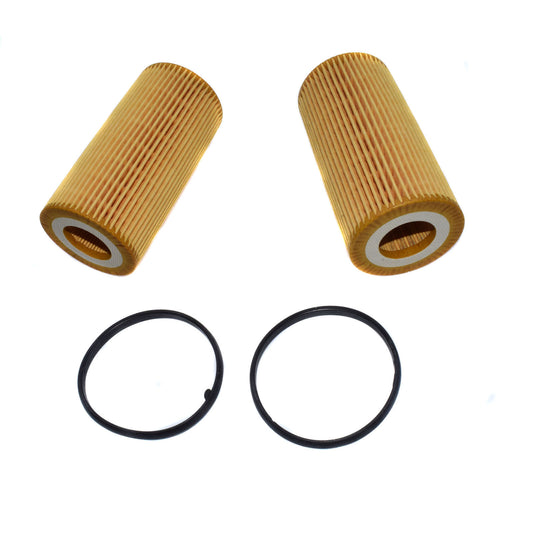 for VW for Golf Eos for Jetta GTI Beetle for Passat Rabbit 06D115562 Set of 2 Oil Filter New