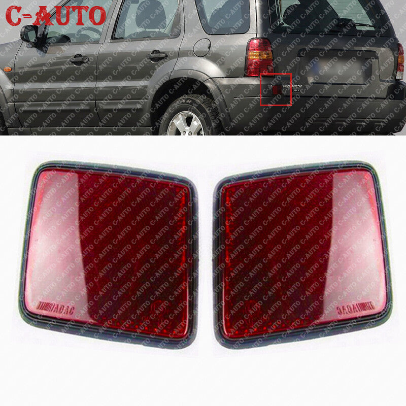 Pair Rear Bumper Foglight brake Light for Ford Escape Kuga Maverick 2005-2007