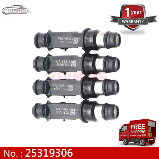 4-pack fuel injectors 25319306 suitable for 00-02 for Chevrolet Knight for Pontiac Sunfire 2.2L