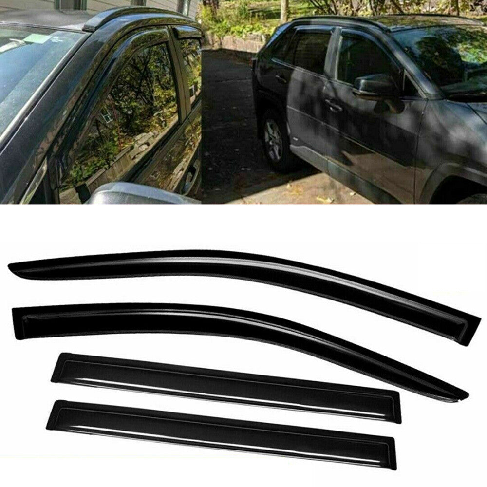for Toyota RAV4 2019-2024 Window Visor Vent Sun Shade Rain Guard Door Splitter