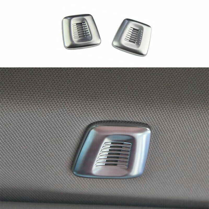 for BMW 5 Series G30 2018-2023 ABS Silver Inner Microphone Peaker Cover Trim 2P
