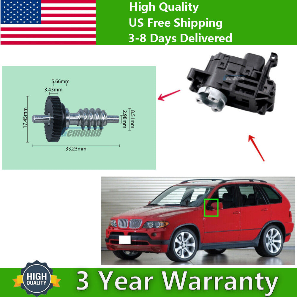 Side MIRROR FOLDING MOTOR Gear Repair for 2021-2024 for VW Teramont 19-24 for VW T-cross