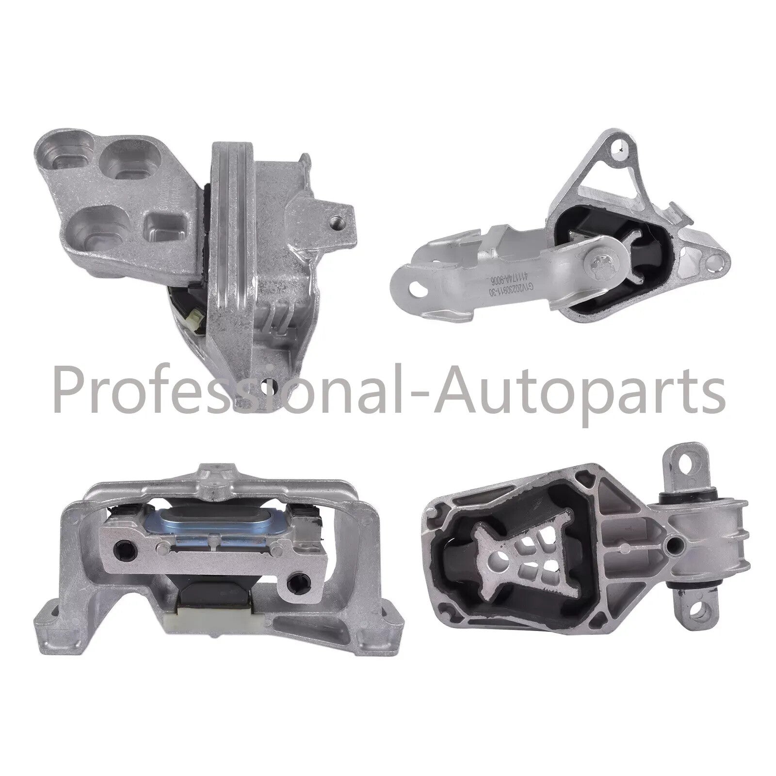 4PCS Engine MotorTransmission Mount Fit for Mercedes-Benz B250 CLA250 GLA250