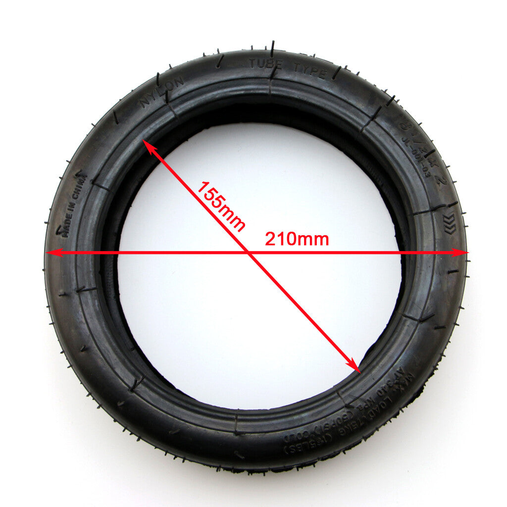 8.5 Inch Front/Rear Scooter Tire Wheel Solid Replacement Tyre 8 1/2X2 Electric