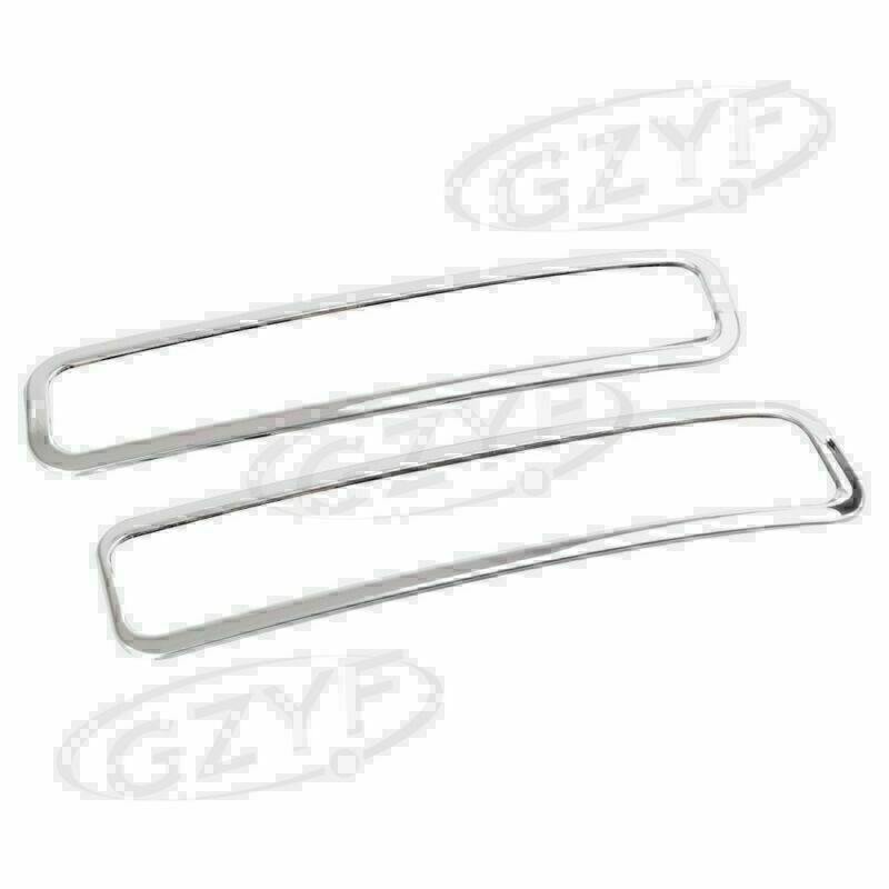 Car Rear Fog Light Lamp Cover Deco Trims Fit for Cadillac SRX 2010-2015 Chrome 2pcs