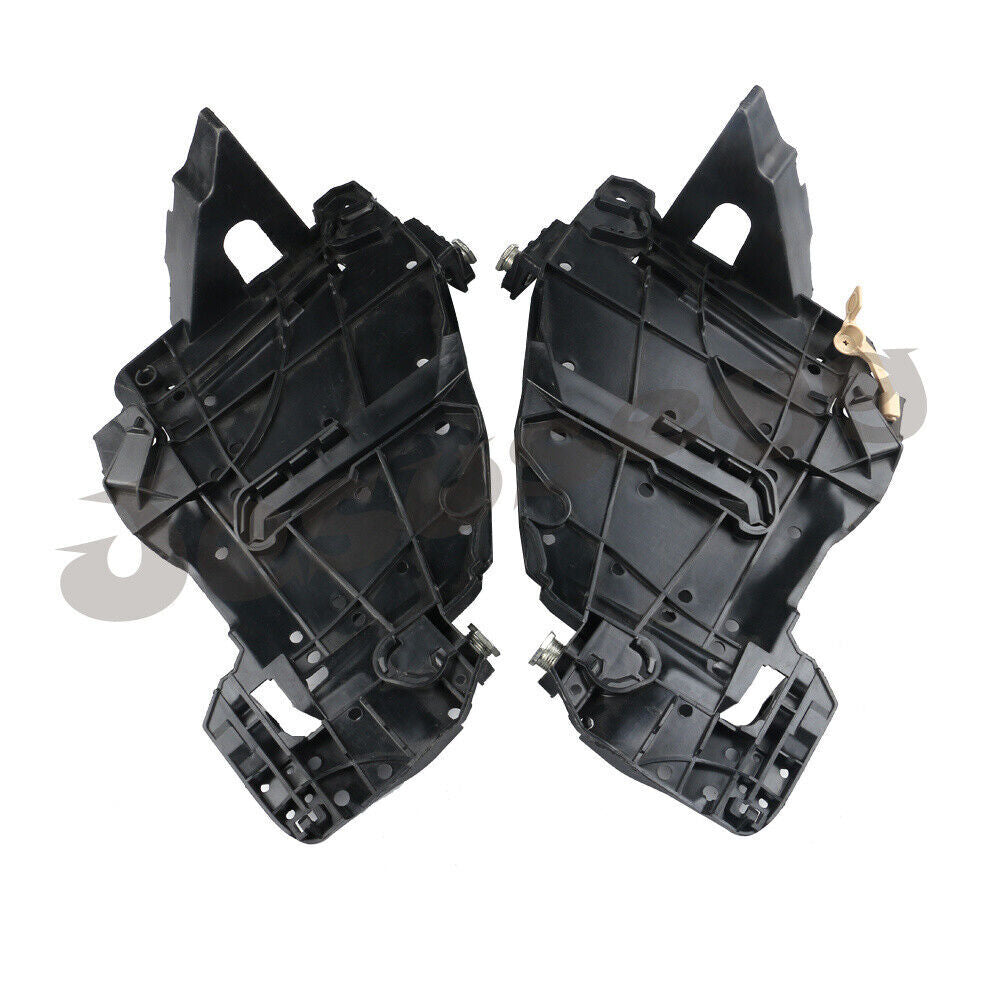 Set of 2 Front Headlight Mounting Bracket Left Right for VW Touareg 2007-2010
