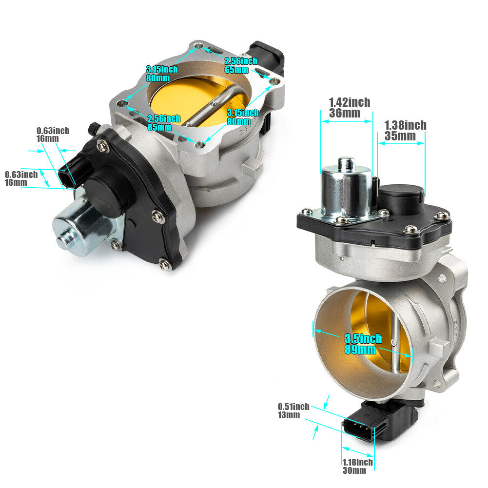 75mm throttle body suitable for Ford Expedition 150 F-250 F-350 5.4L 2005 - 2010 8L3Z9E926A
