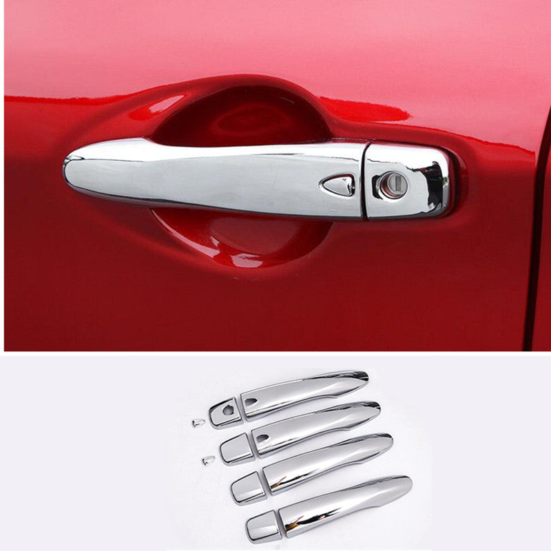 ABS chrome side door handle cover trim suitable for Nissan Kicks 2017 - 2020