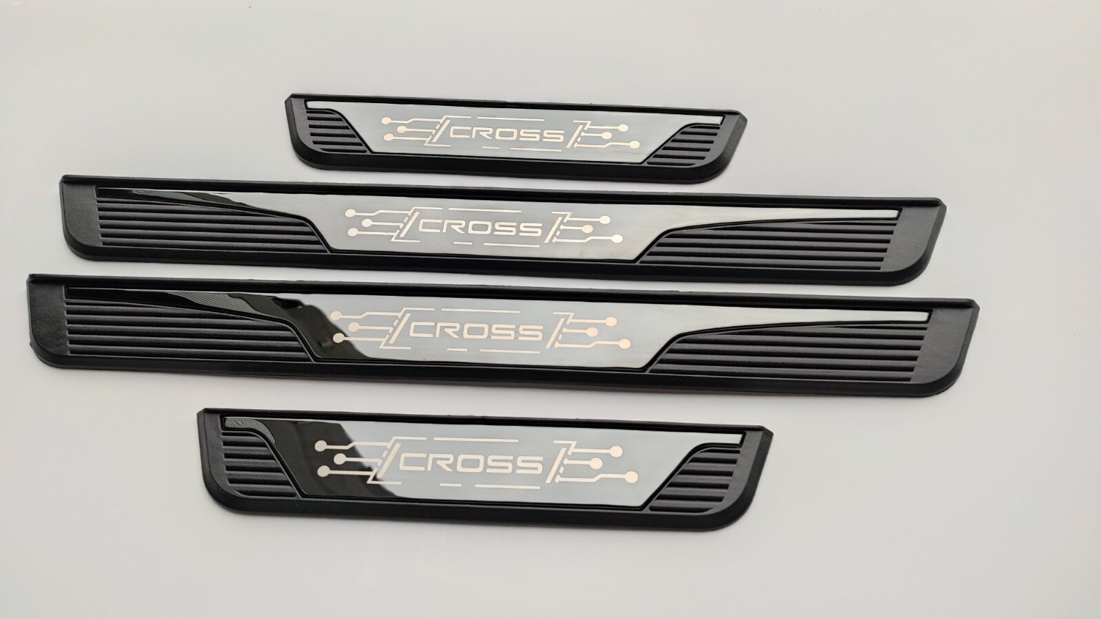 For 2023 for Ford Everest Accessories Door Sill Protector Scuff Guard Plate Cover