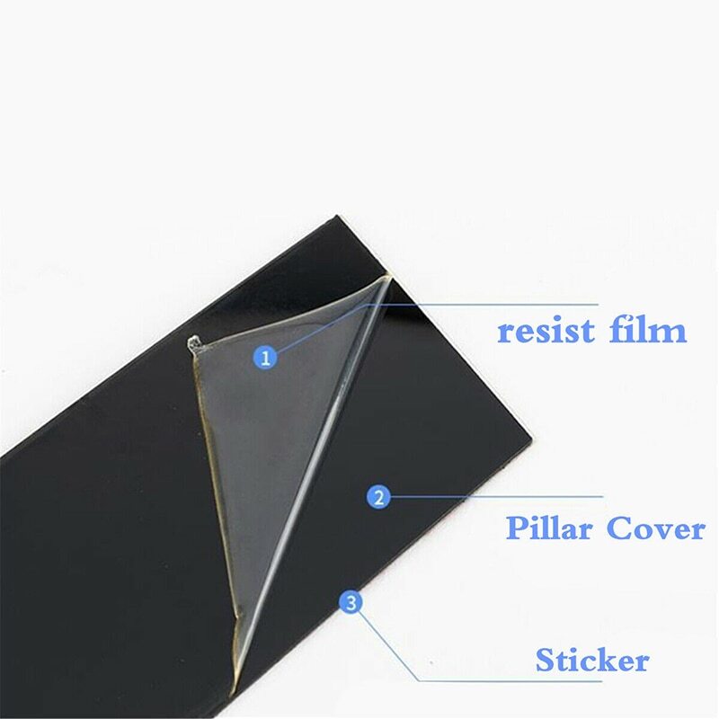 6pcs For 2021-2023 for Hyundai for Elantra Gloss Black Pillar Posts Door Window Trims