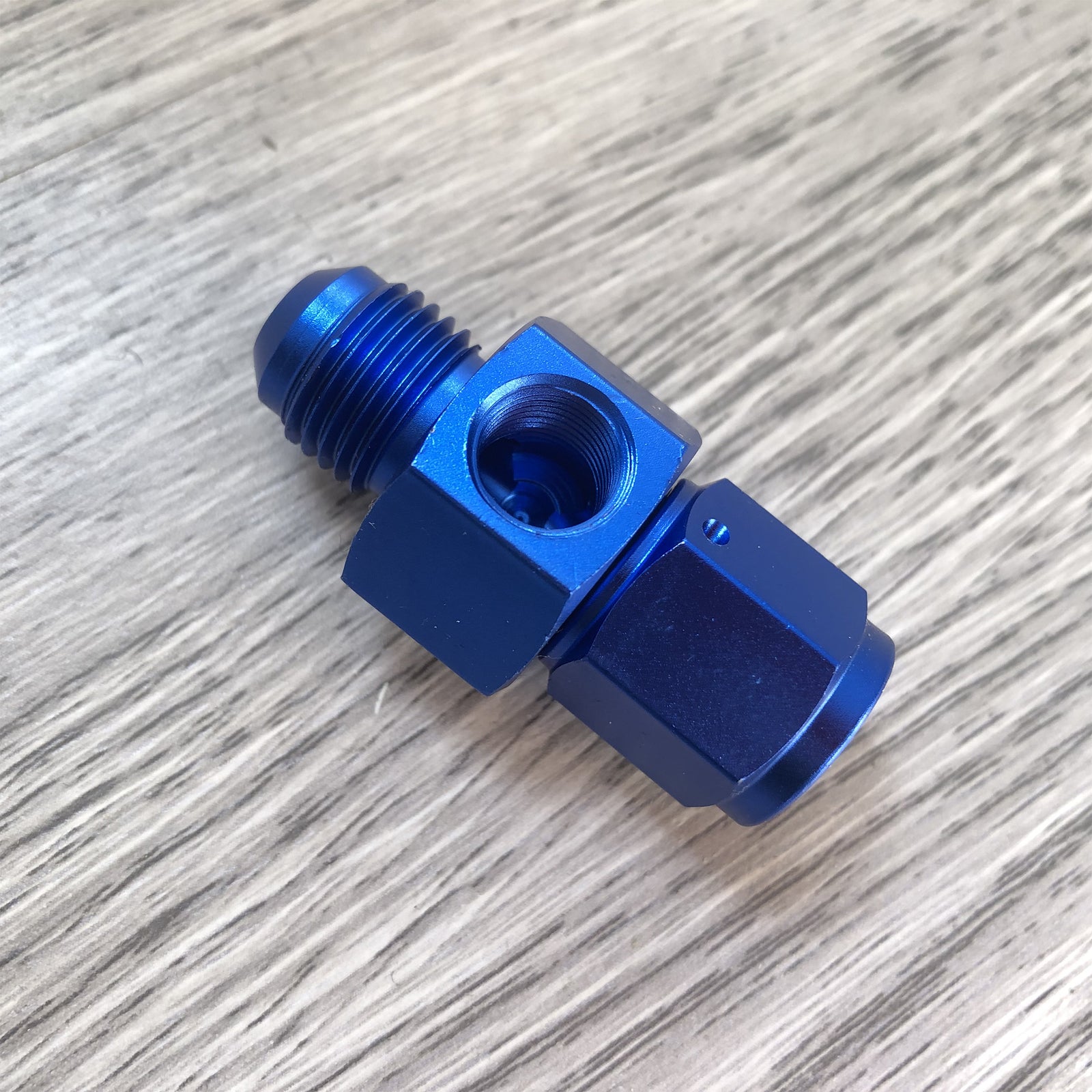 6 AN Straight Fitting Adapter AN6 Male to Female 1/8 NPT Gauge Port Fuel Hose