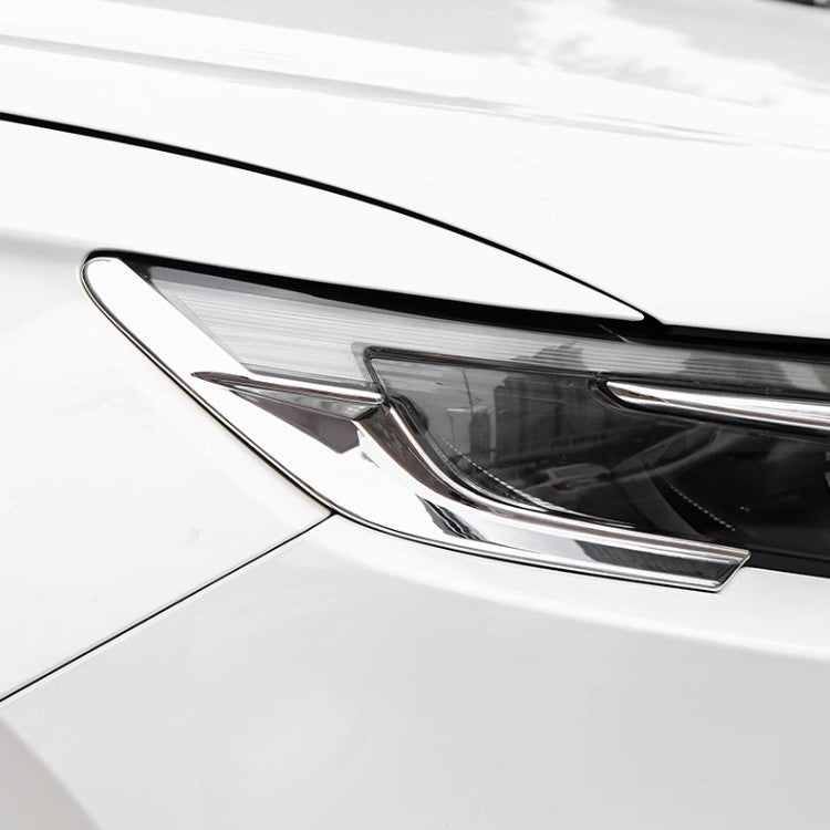 for Honda CRV CR-V 2023 2024 Chrome Front Headlight Lamp Eyebrow Strips Trim