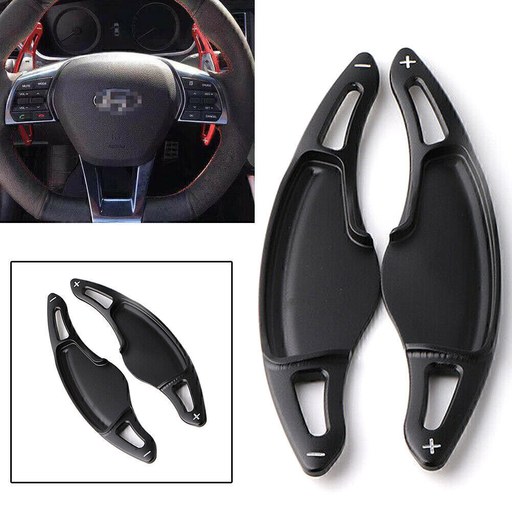 2x Steering Wheel Shift paddle Gear Shifter Extension Fit for Hyundai Sonata 9