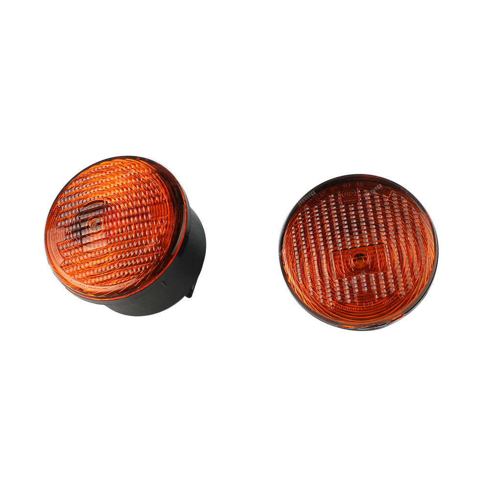 2Pcs Front Turn Signal Park Light Lamp No Bulb For 2007-2013 for Jeep for Wrangler
