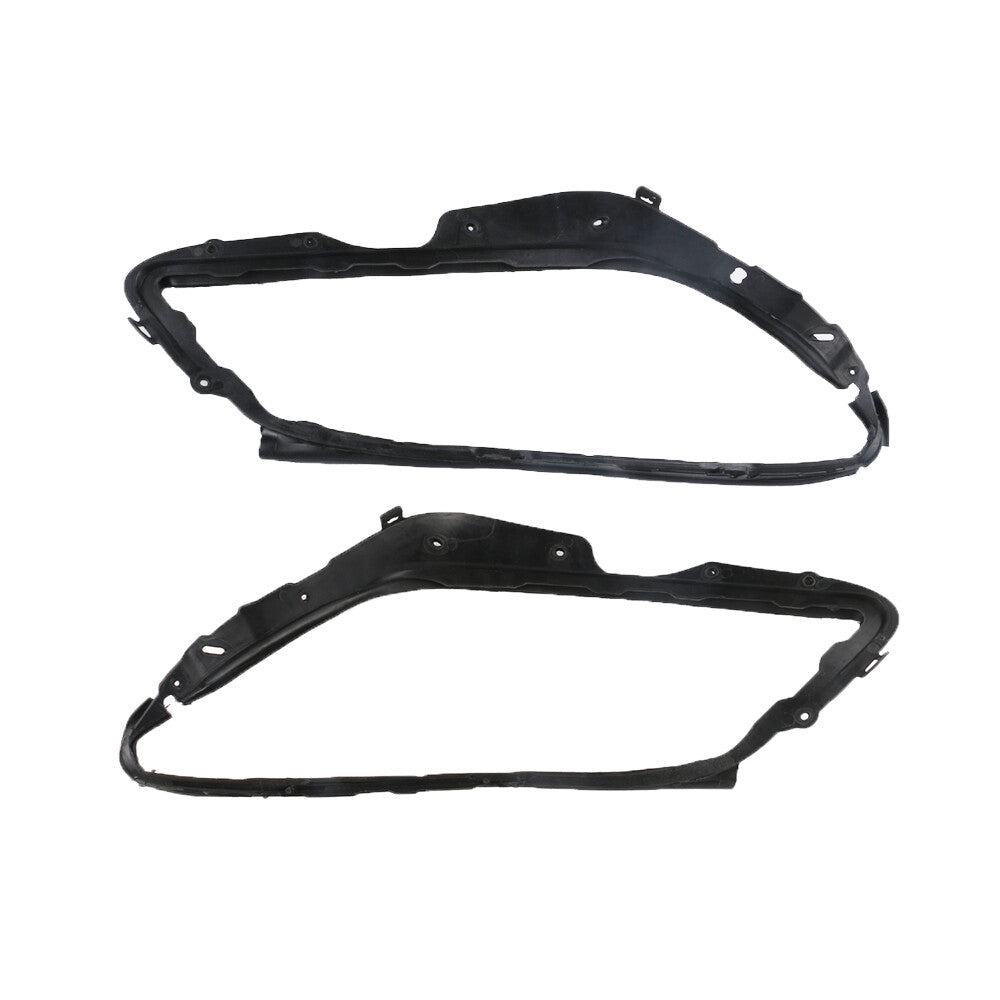 Set of 2 Left Right Headlight Trims Sealing Cover Fits For C Class W204