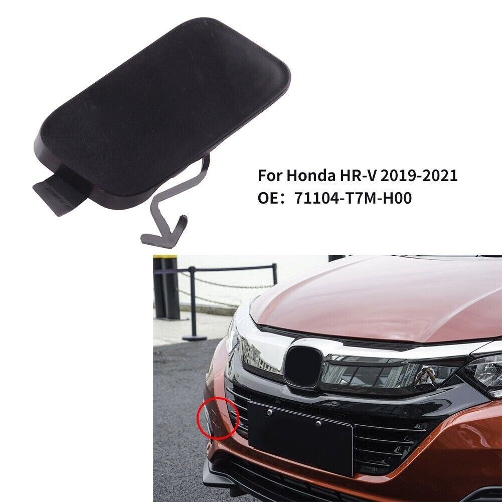 Front Bumper Tow-Hook Cover Cap 71104-T7M-H00 Fit for HR-V 2019-2021