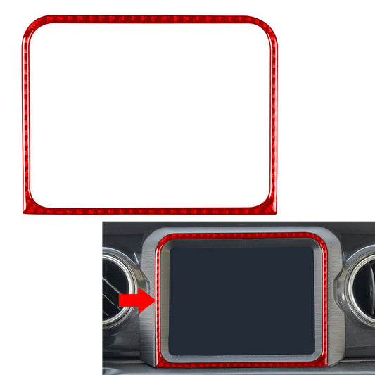 GPS Navigation Panel Cover Trim fit for Jeep for Wrangler JL Gladiator JT