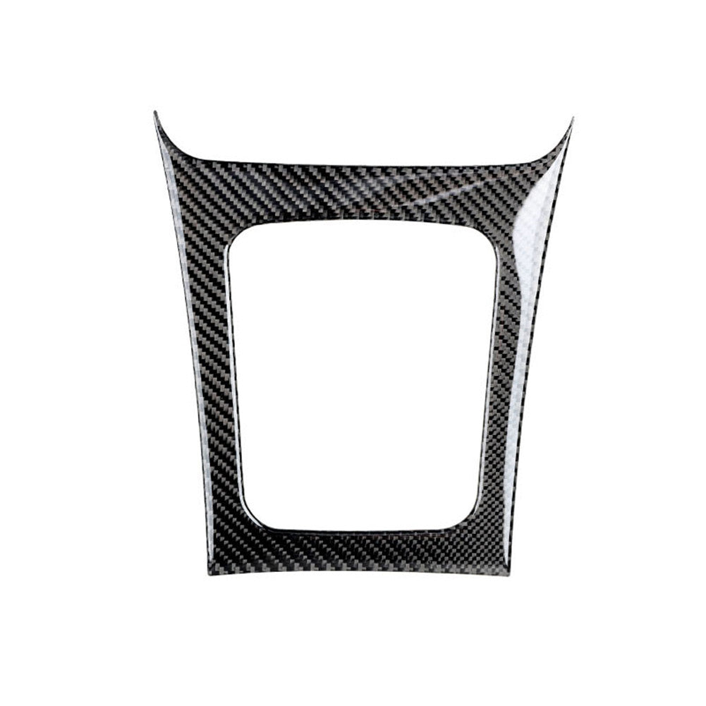 Carbon Fiber Interior Gear Shift Frame Cover Trim for Subaru Forester 2009-2013