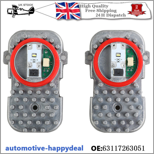 2X Angel Eyes LED Headlight Ballast Module for BMW 3 4 6 Series X3 X5 X6