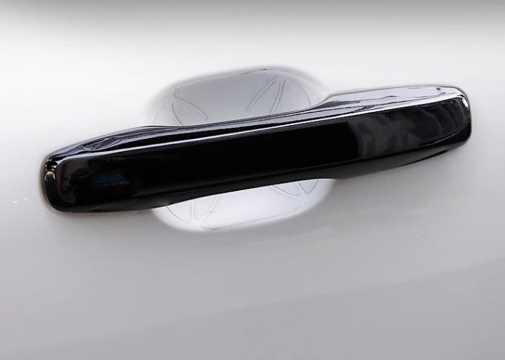 for Volvo XC60 2018-2024 Glossy Black Exterior Outside Door Handle Cover Trim 4x